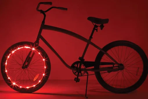Brightz Wheel Brightz Red LED Bike Accessory Light ABS Plastics 1 pk