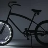 Brightz Wheel Brightz White LED Bike Accessory ABS Plastics 1 pk