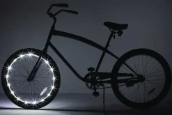 Brightz Wheel Brightz White LED Bike Accessory ABS Plastics 1 pk