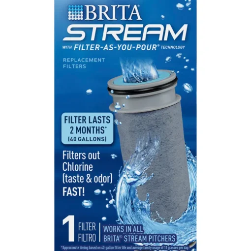 Brita Stream Pitchers Drinking Water Replacement Filter