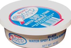 Bruce'S Glass Stain Remover Plastic Tub 10 Oz
