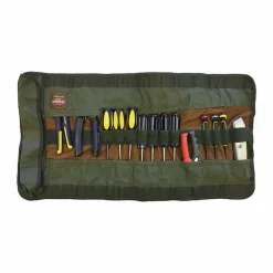 Bucket Boss 26 in. W X 14.5 in. H Canvas Tool Roll Pouch 25 pocket Green 1 pc