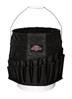 Bucket Boss Black 44-Pocket Bucket Organizer 12 L x 11-1/2 H x 12 W in.