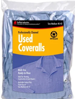 Buffalo Unisex Cotton Coveralls Assorted M 1 pk