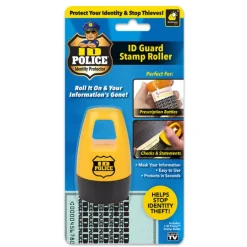 Bulbhead ASOTV Plastic ID Theft Prevention Stamp Roller