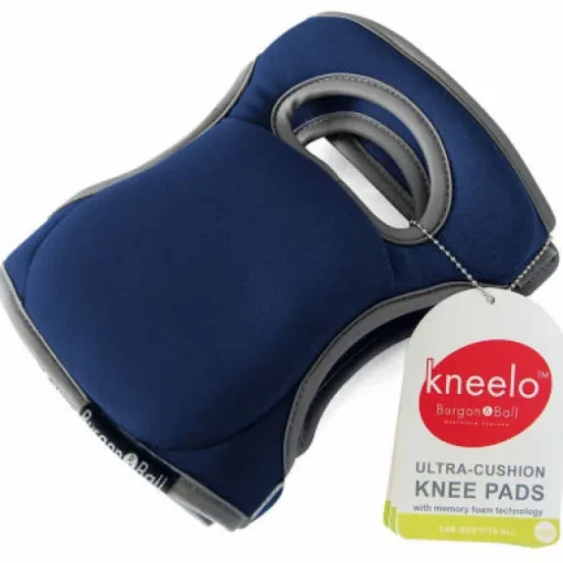 Burgon & Ball Kneelo 7.8 in. L x 7.8 in. W EVA Foam Garden Knee Pads Navy Breathable One Size Fits Most
