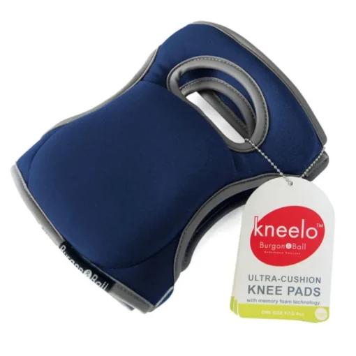 Burgon & Ball Kneelo 7.8 in. L x 7.8 in. W EVA Foam Garden Knee Pads Navy Breathable One Size Fits Most