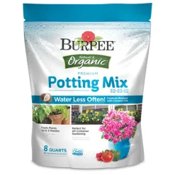 Burpee Natural & Organic Premium Potting Mix, 8 qt.
