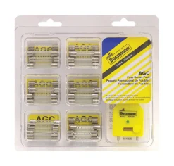 Bussmann 5, 10, 15, 20, 25, 30 amps Fast Acting Glass Fuse 61 pk