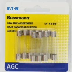 Bussmann 10 amps AGC Fuse Assortment 10 pk (Pack of 5)