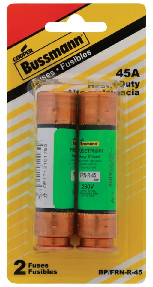 Bussmann 45 amps Dual Element Time Delay Fuse 2 pk