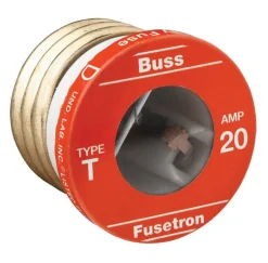 Bussmann 20 amps Dual Element Plug Fuse 4 pk