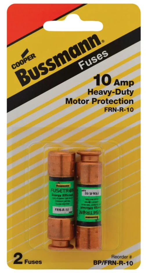 Bussmann 10 amps Dual Element Time Delay Fuse 2 pk