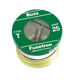 Bussmann 25 amps Dual Element Plug Fuse 4 pk