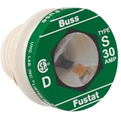 Bussmann 30 amps Dual Element Tamper Proof Plug 4 pk