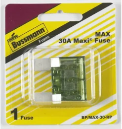 Bussmann 30 amps MAX Green Blade Fuse 1 pk