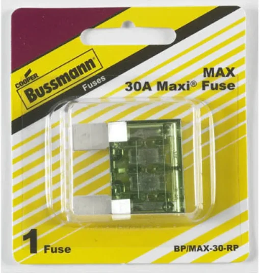 Bussmann 30 amps MAX Green Blade Fuse 1 pk
