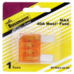 Bussmann 40 amps MAX Orange Blade Fuse 1 pk