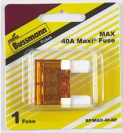 Bussmann 40 amps MAX Orange Blade Fuse 1 pk