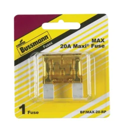 Bussmann 20 amps MAX Yellow Blade Fuse 1 pk