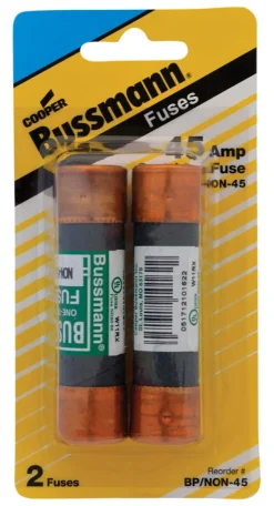 Bussmann 45 amps Non Current Fuse 2 pk