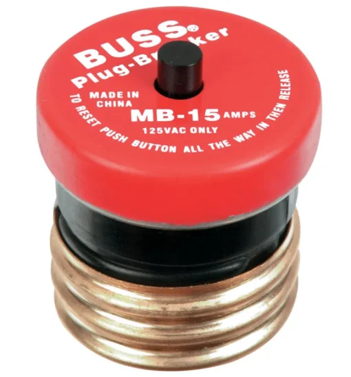 Bussmann 15 amps Plug Fuse 1 pk