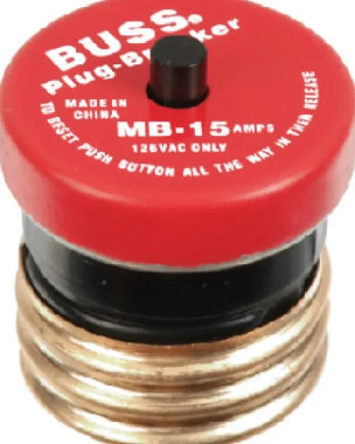 Bussmann 15 amps Plug Fuse 1 pk