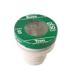 Bussmann 30 amps Tamper Proof Plug Fuse 4 pk
