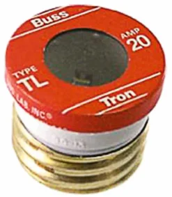 Bussmann 20 amps Time Delay Plug Fuse 4 pk