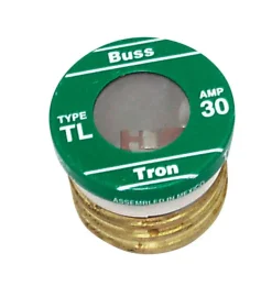 Bussmann 30 amps Time Delay Plug Fuse 3 pk (Pack of 5)