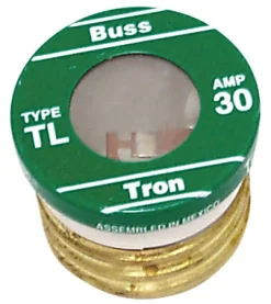 Bussmann 30 amps Time Delay Plug Fuse 3 pk (Pack of 5)