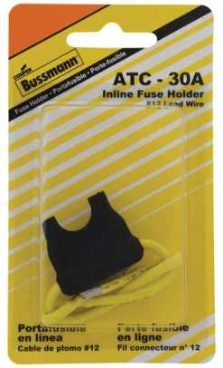 Bussmann 30 are ATC In-Line Fuse Holder 1 pk (Pack of 5)