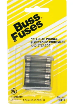 Bussmann Assorted amps Tube Fuse 5 pk