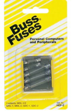 Bussmann Assorted amps Tube Fuse 5 pk