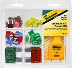 Bussmann ATM/MAX Assorted Blade Fuse Assortment 64 pk