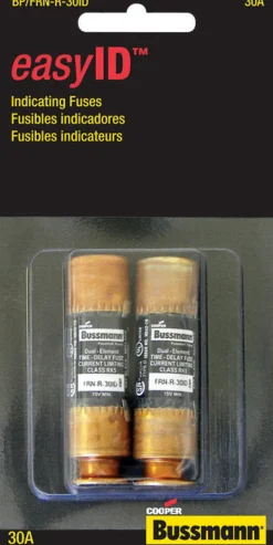 Bussmann EasyID 30 amps Dual Element Time Delay Fuse 2 pk