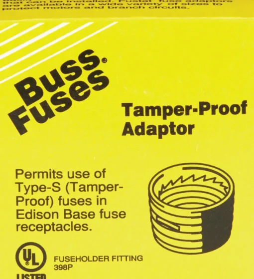 Bussmann Tamper Proof Adaptor 4 pk