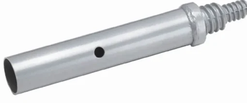 BUTTON HAND ADAP ALU 9"L