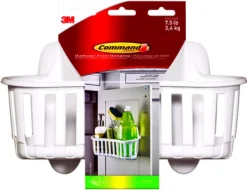 CABINET CADDY WHT