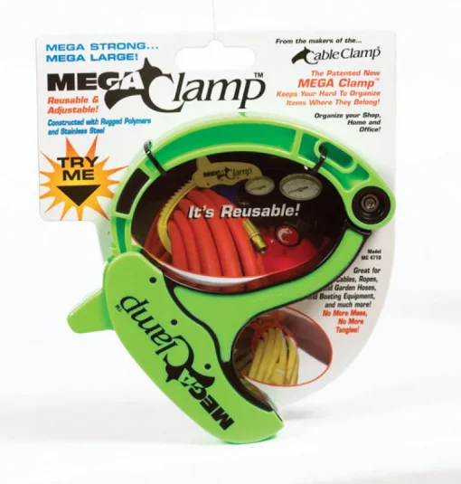 Cable Clamp Mega 4 in. D Polymer Cable Clamp 1 pk
