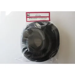 CABLE WRAP BLACK 1"D
