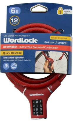 CABLELOCK 6FT ASST