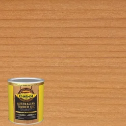 Cabot 140-3457 QT 1 Quart Amberwood Australian Timber Oil® For Outdoors (Pack of 4)