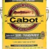 Cabot Neutral Base Semi-Transparent Water-Based Acrylic Stain 1 gal. for Wood Surface (Pack of 4)