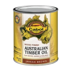 CABOT Water Reducible Australian Timber Oil 1 qt. (Pack of 4)