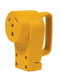 Camco 3 in. 30 amps Female Replacement Receptacle 1 pk