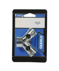 Camco 1 in. Hose X 1 in. Galvanized Malleable Iron 3-Way Valve
