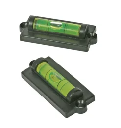 Camco Black Plastic Vial Level 1 H x 2-1/2 W in. for RV
