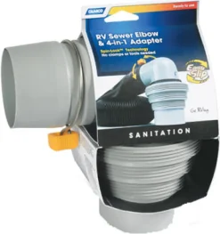 Camco Easy Slip Sewer Adapter 1 pk