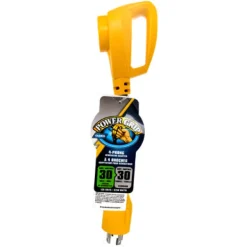Camco Power Grip 12 in. 30 amps RV Generator Adapter 30 AMP 1 pk